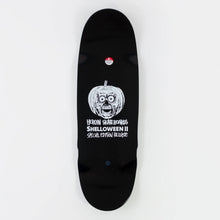 Load image into Gallery viewer, Heroin Skateboards SHELLOWEEN 2 EGG DECK-10.1X32 BLK DIPPED