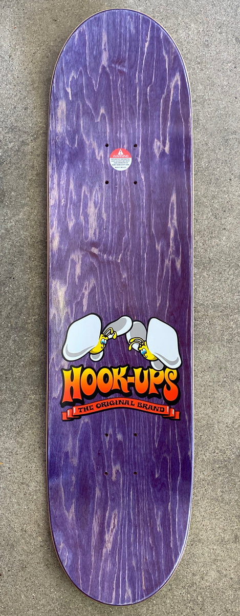 Hook Ups Skateboards Deck Alice & Friends Wonderland 8.25 X 31.75