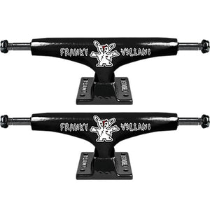 Thunder Trucks Franky Villani 148mm To Pieces Black / Black Skateboard Trucks - 5.5" Hanger 8.25" Axle (Set of 2)