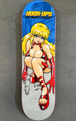 Hook Ups Skateboards City Hunter 357 Skateboard Deck 8.5