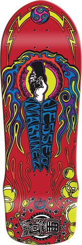 SANTA MONICA AIRLINES Jesse Martinez Hand Shake Deck Red Dip 10x30 LTD Numbered
