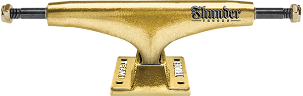 Thunder Gilded Team Hollows 148mm Skateboard Trucks - Gold