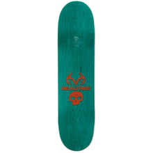 Load image into Gallery viewer, Zero Skateboard Deck Real Tree Single Skull Orange 8.25&quot; x 31.9&quot;