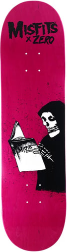 Zero Skateboards Misfits Ghost Stories Assorted Stains Skateboard Deck - 8.25