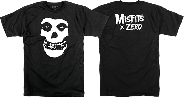 Zero x Misfits Fiend T-Shirt Black & White