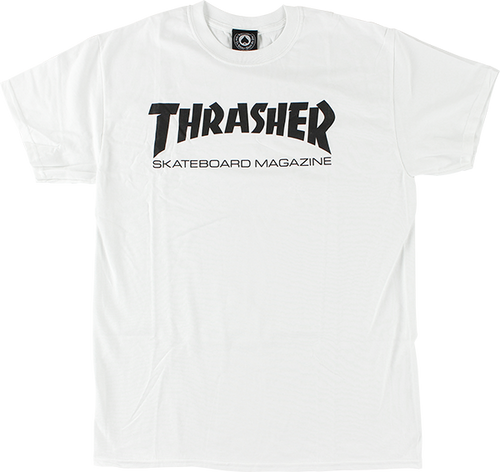 Thrasher Magazine Skate Mag Men's Short Sleeve T-Shirt White