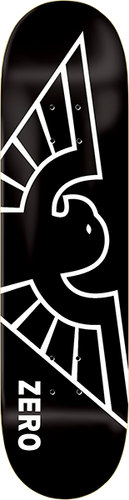 Zero Skateboards Bird OG Black/White Skateboard Deck - 8.25