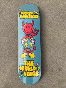 World Industries Devilman World Is Yours 8.38" Skateboard Deck