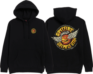 Spitfire x Grimple Stix Flying Grimple Hoodie Black