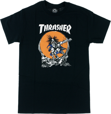 Thrasher Magazine Outlaw Black Men's Short Sleeve T-Shirt