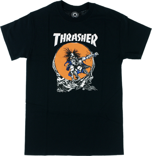 Thrasher Magazine Outlaw Black Men's Short Sleeve T-Shirt