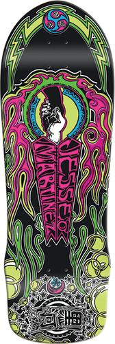 SANTA MONICA AIRLINES Jesse Martinez Hand Shake Deck Black Dip 10x30 LTD Numbered