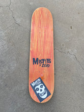 Load image into Gallery viewer, Zero Skateboards X Misfits Big Fiend Deck 8.0&quot; x 31.6&quot; Black/White Misfits Collab