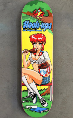 Hook-Ups Skateboards KFC School Girl Skateboard Deck - 8.25