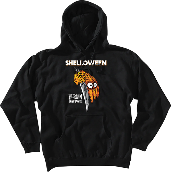 HEROIN SHELLOWEEN Hoodie /Sweater Black
