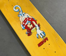 Load image into Gallery viewer, Hook Ups Skateboards Milky Cat Purple Stain Deck 8.25 X 32.25