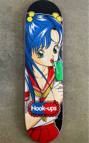 Hook Ups Skateboards OG Ice Cream Girl Deck 8.25 X 32.25