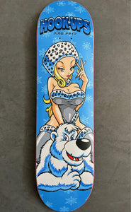 Hook Ups Skateboards Skateboard Deck Polar Girl - 8.25 X 32.25