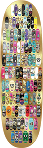 HEROIN SKATEBOARDS 100TH EGG 9.125 X 32 DECK