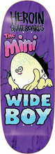 Load image into Gallery viewer, Heroin Skateboards Mini Wide BOY 10.5&quot; Assorted Stains EGG Shaped Decks