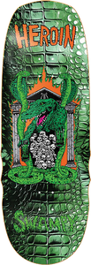 Heroin Skateboards Swampy Knock Off Deck 10.6 x 32.1
