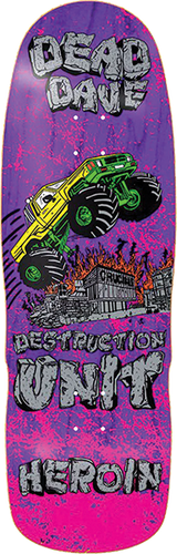 Heroin Dead Dave Knock Off Deck 10.1 x 32
