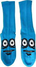 Load image into Gallery viewer, Heroin Skateboards Big Egg Socks Cyan OSFA