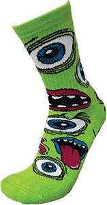 Heroin Skateboards - Mutant Socks - Green OSFA