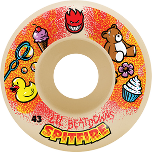 Spitfire Lil Beatdown Formula 4 Classic 99a Wheels Natural