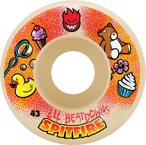 Spitfire Lil Beatdown Formula 4 Classic 99a Wheels Natural
