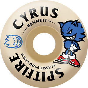 Spitfire F4 Cyrus Burn Squad Classic 99a Wheels 53mm Natural