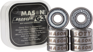 Bronson Speed Co. Mason Silva Pro Model G3 Skateboard Bearings