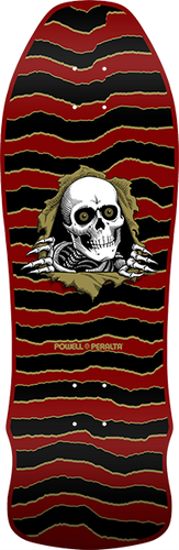 Powell Peralta Reissue Geegah Ripper Skateboard Deck MAROON 9.75