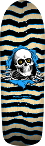 Powell Peralta Old School Ripper Skateboard Deck Nat Blue 10x31.75