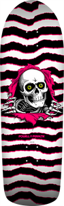 Powell Peralta Old School Ripper 15 White Pink Skateboard Deck 10x31.75