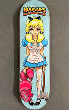 Load image into Gallery viewer, Hook Ups Skateboards Deck Evil Alice 8.5 X 32.25