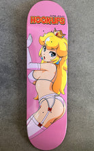 Load image into Gallery viewer, Hook Ups Skateboards Peach Sparkle PINK SPECIAL EDITION 8.5 X 32.25