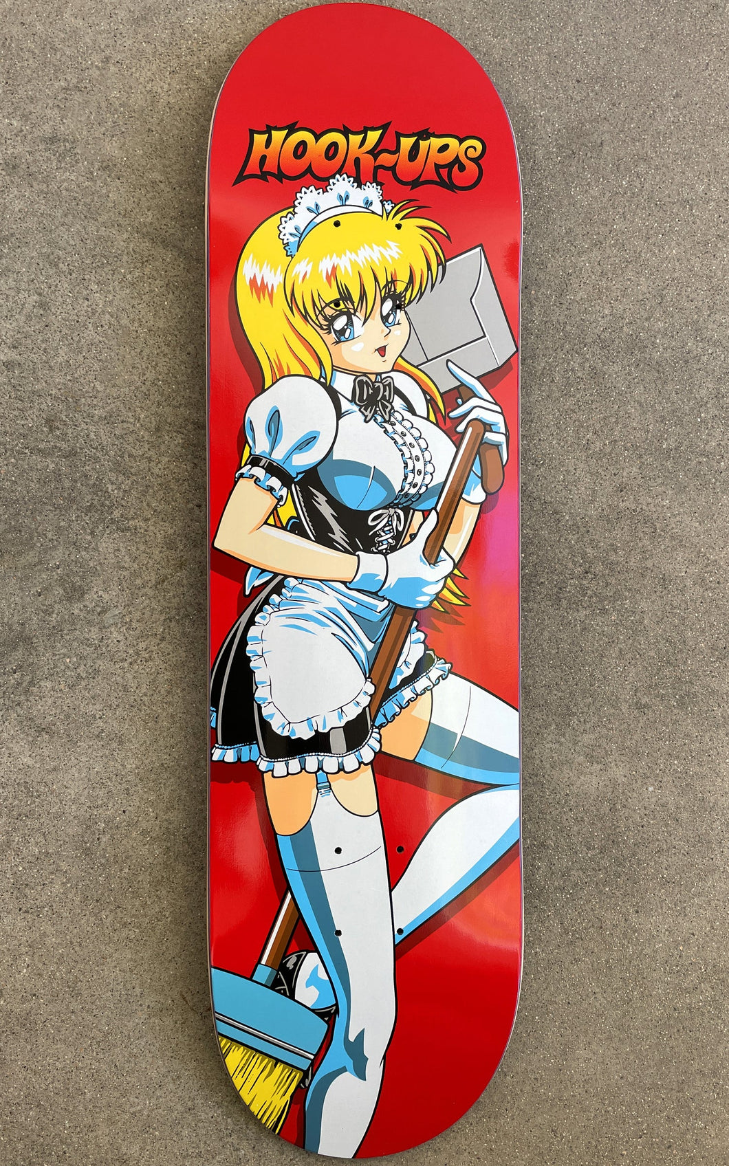 Hook Ups Skateboards Maid Ginger 8.5 X 32.25 Deck