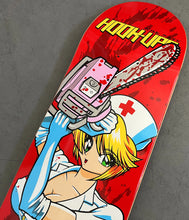 Load image into Gallery viewer, Hook Ups Skateboards Deck Chainsaw Nikki 8.5 X 32.25