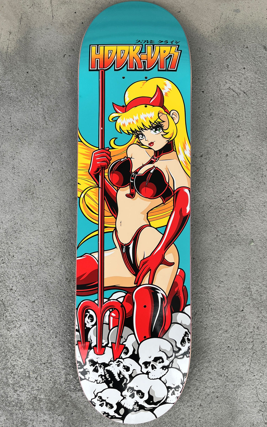 Hook Ups Skateboards Devil Maiden - 8.25 X 32.25