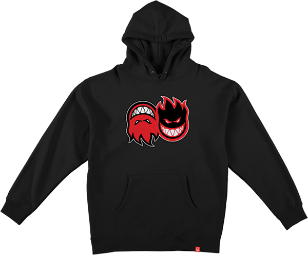 Spitfire Wheels Hoody Eternal Fill Pullover Black/Red