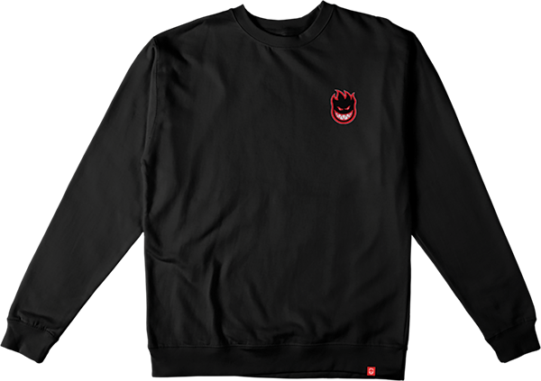 Spitfire Wheels Sweatshirt Lil Bighead Fill Crewneck Black/Red