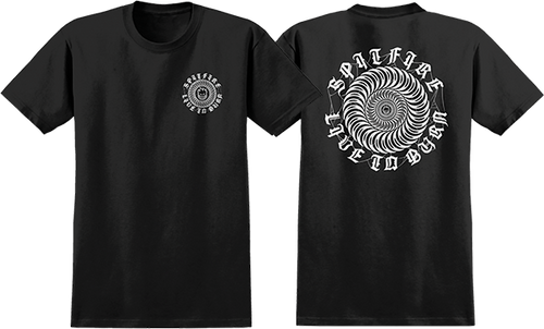 Spitfire Wheels Shirt Web Classic Black