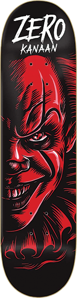 Zero Skateboards Kanaan Fright Night Deck 8.25 x 31.9 Pro Model