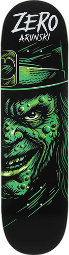 Zero Skateboards  Arunski Fright Night Deck 8.5 x 32.3 Pro Model