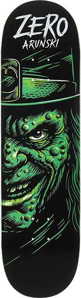 Zero Skateboards  Arunski Fright Night Deck 8.5 x 32.3 Pro Model