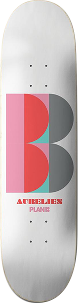 Plan B Skateboards Aurelien Giraud Deco Skateboard Deck - 8.25