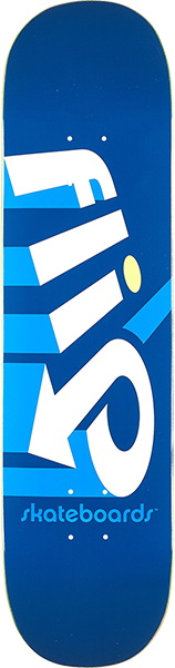 Flip Skateboards Strobe Blue 8.125 Skateboard Deck