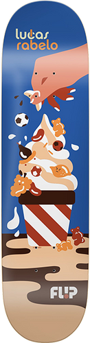 Flip Skateboards Lucas Rabelo Kaja Skateboard Deck - 8.1