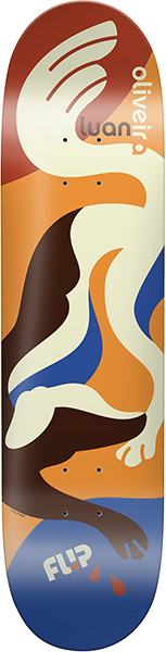 Flip Skateboards Luan Oliveira Kaja Skateboard Deck - 8.13